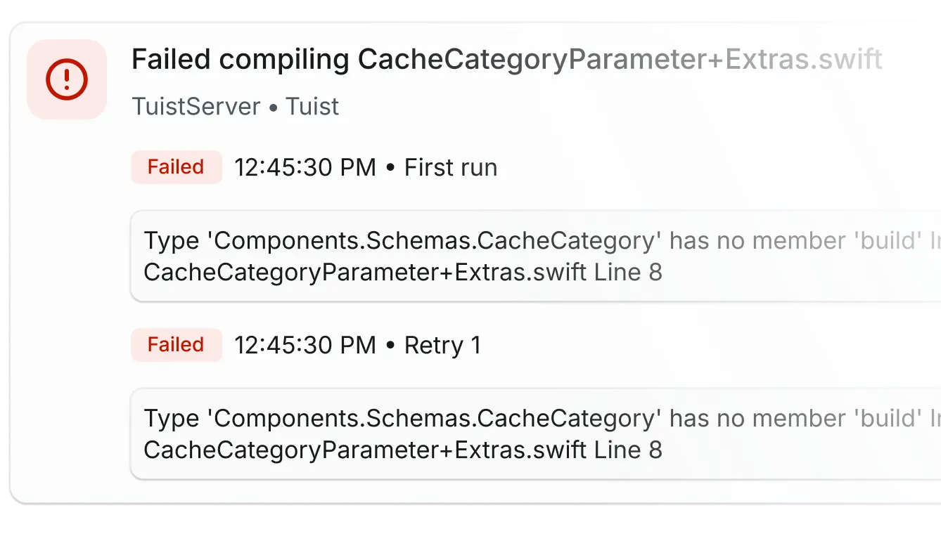 From red build to root cause in clicks